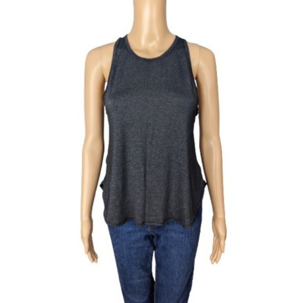 All In Motion Gray Racerback Tank XS